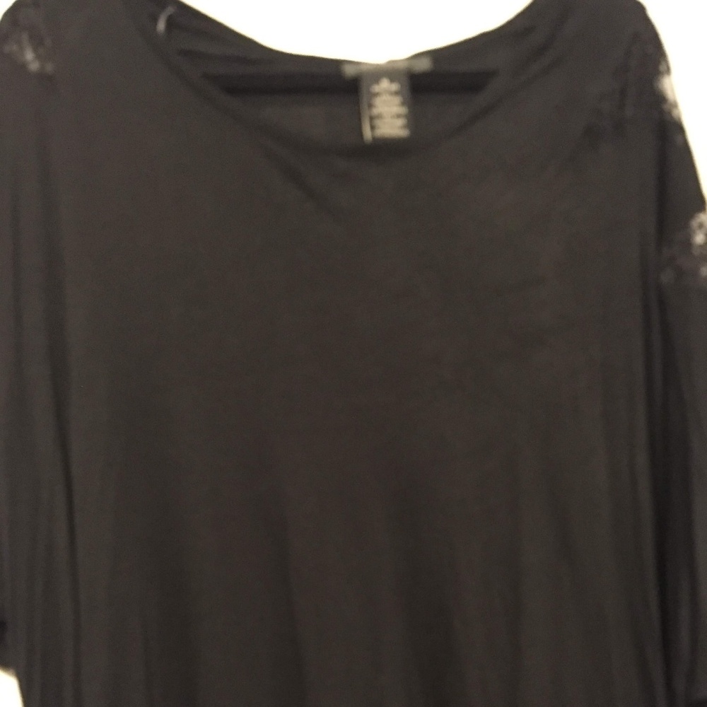MM Couture by Miss Me Top w/Dolman Sleeves-Sz M